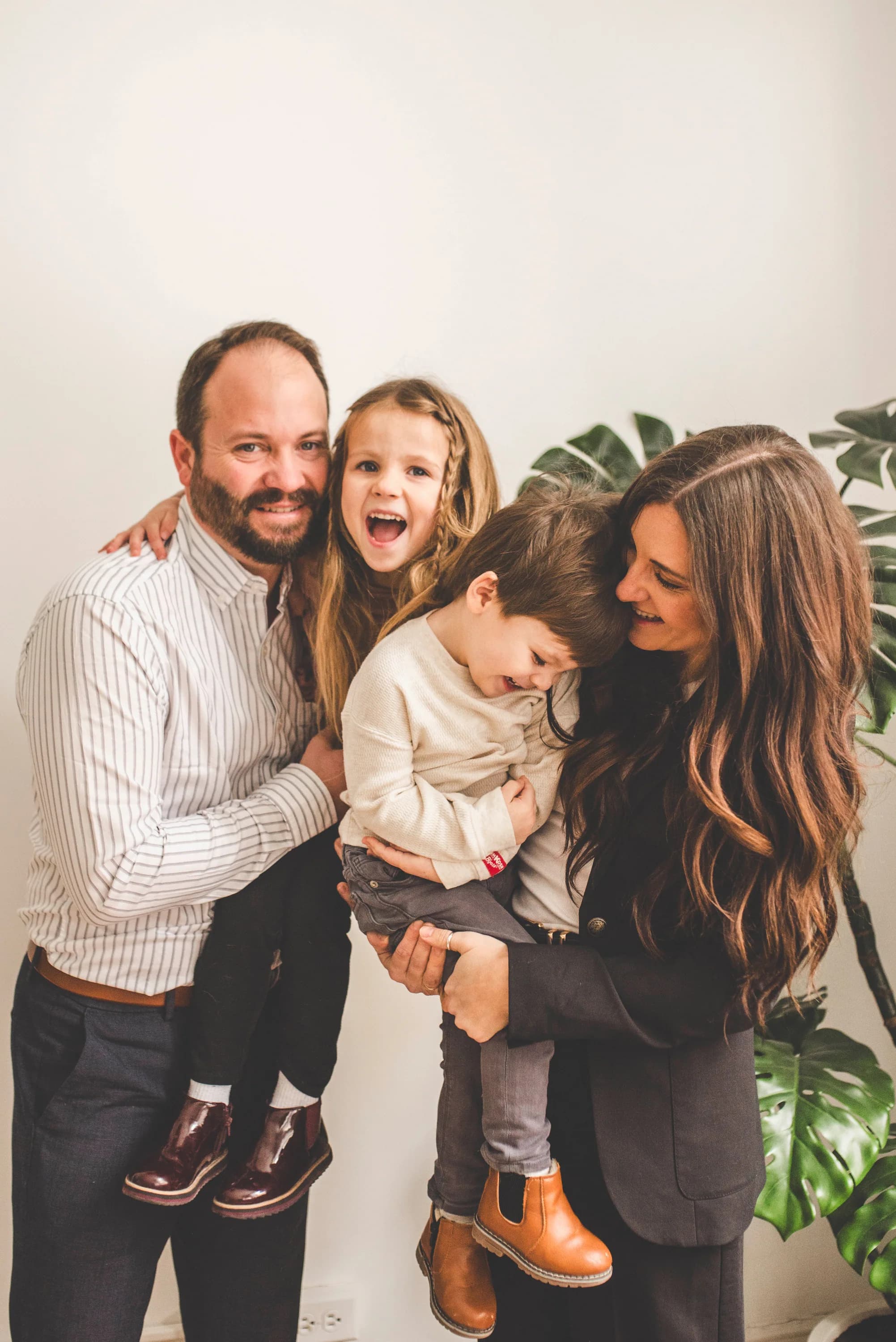 Family enjoying life with better hearing