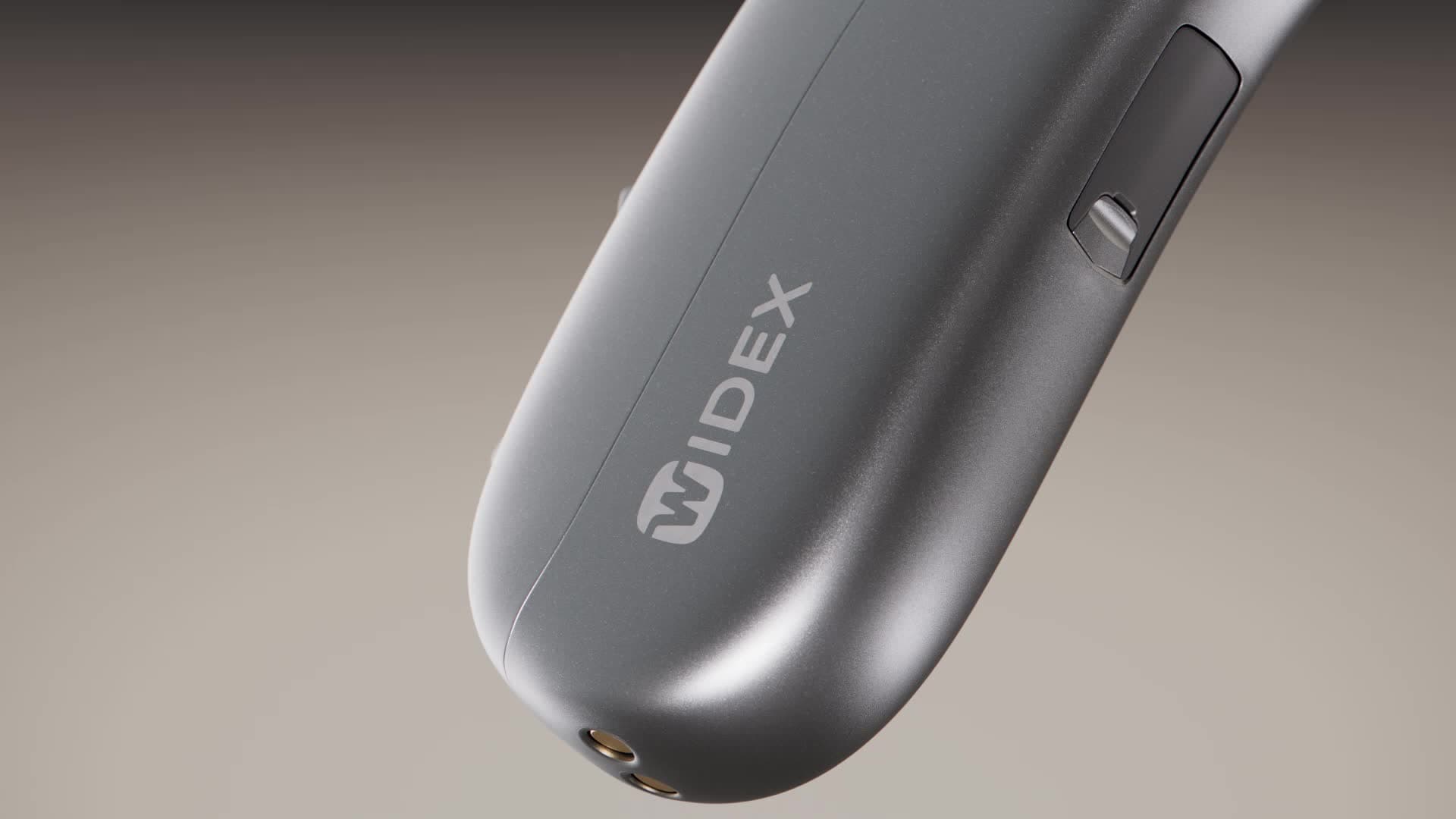 Allure BTE R D hearing aid close-up
